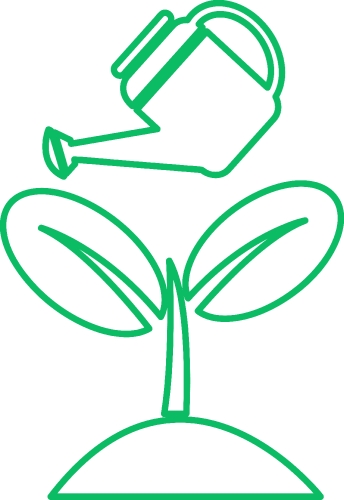 Plant icon sign symbol design