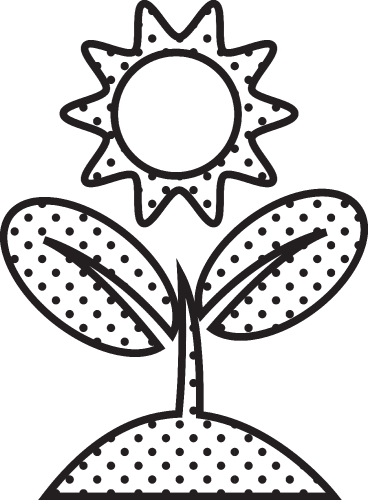 Plant icon sign symbol design