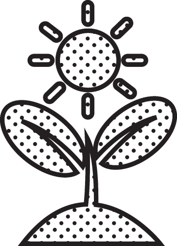 Plant icon sign symbol design