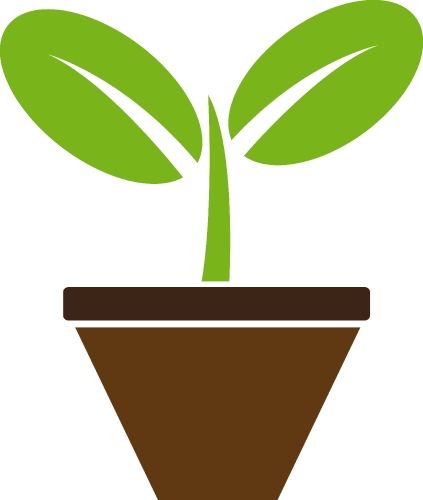 Plant tree icon concept sign design