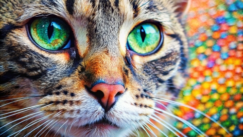 Point colorations Cat Face Close Up 27feb24 (5)
