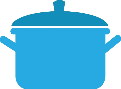 pot icon cook object sign design