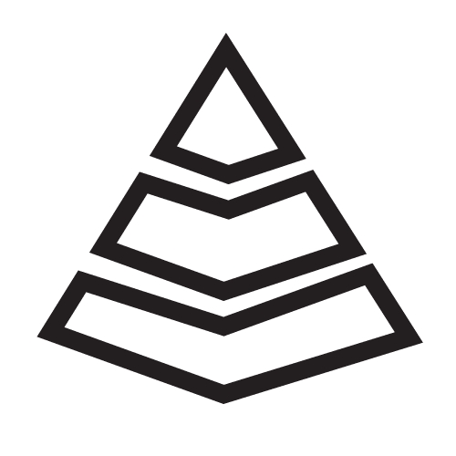 Pyramid Icon Illustration