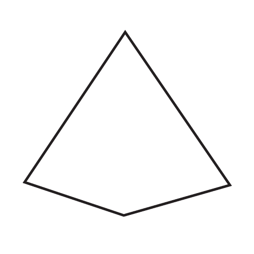 Pyramid Icon Illustration