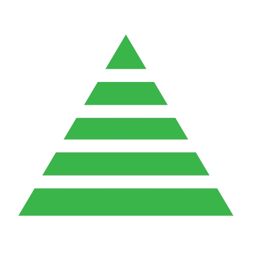 Pyramid Icon Illustration