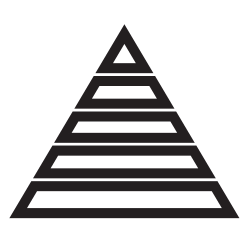 Pyramid Icon Illustration
