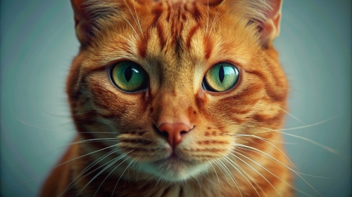 Red cat , Face Close Up 28feb24 (1)