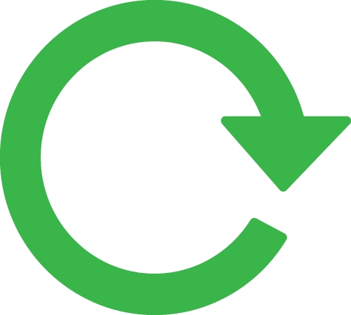 reload arrow icon sign design