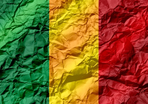 Republic of Mali flag themes idea design