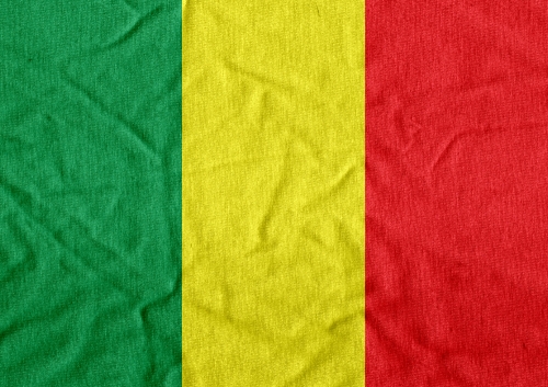 Republic of Mali flag themes idea design