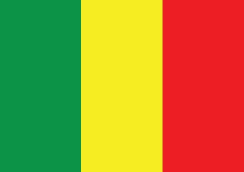 Republic of Mali flag themes idea design
