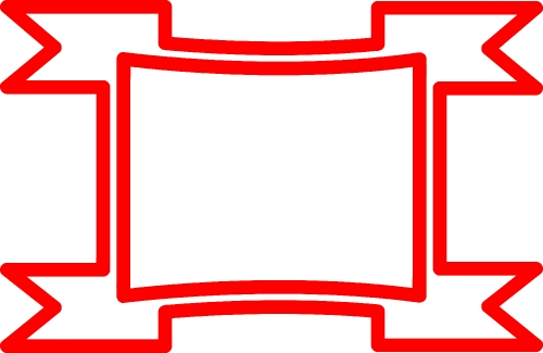 Ribbon icon sign symbol design