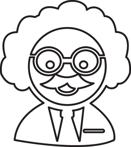 Scientist Professor icon