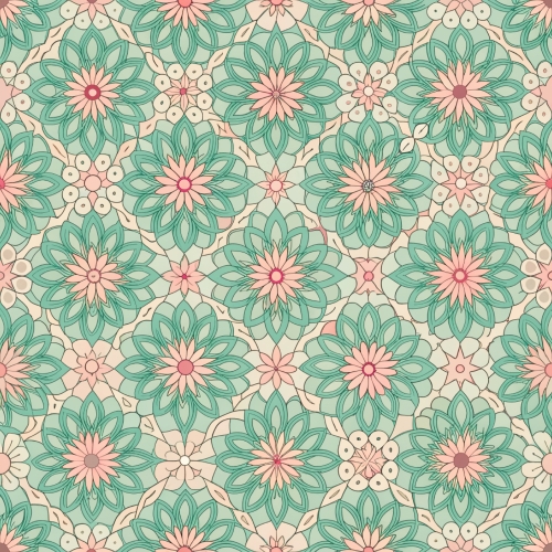 Seamless flat pattern background abstract wallpaper