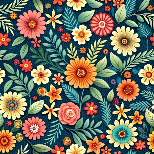 Seamless flat pattern background abstract wallpaper