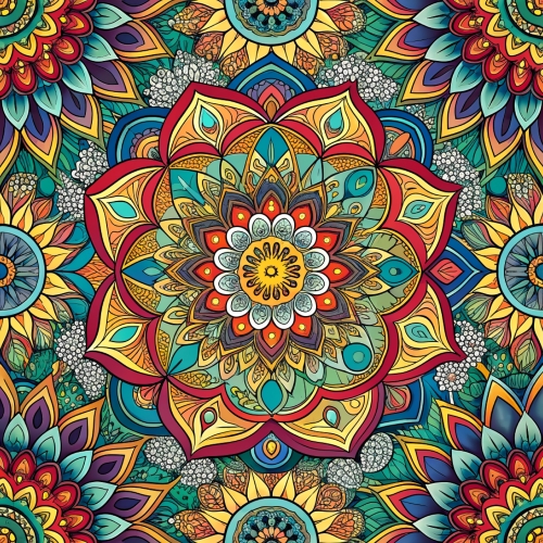 Seamless geometric pattern abstract background