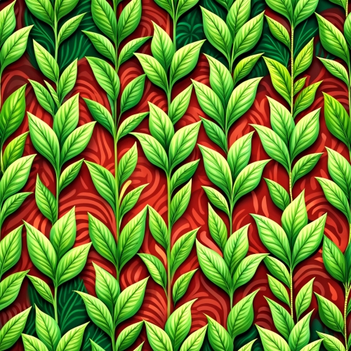 Seamless pattern plantation abstract background design