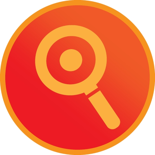 Search icon button sign design