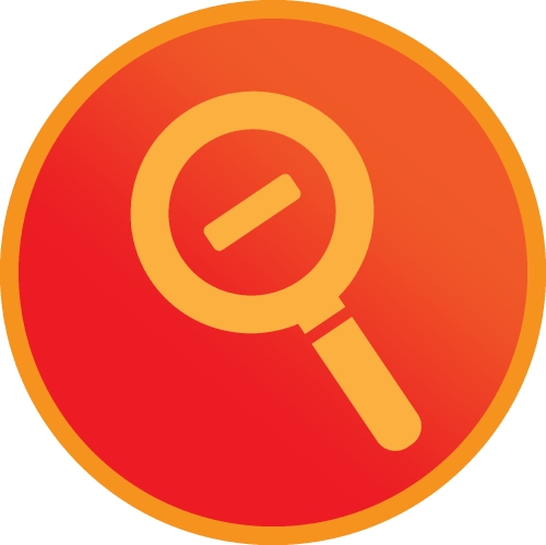 Search icon button sign design