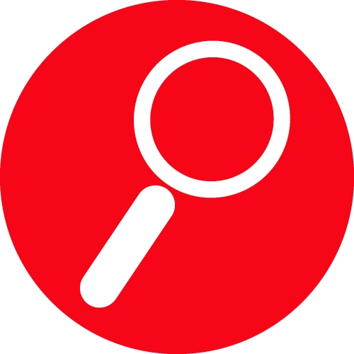 search icon find sign design