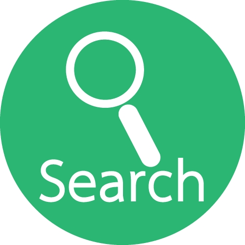 search icon find sign design