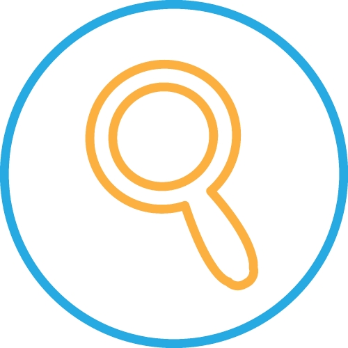 Search icon sign symbol design