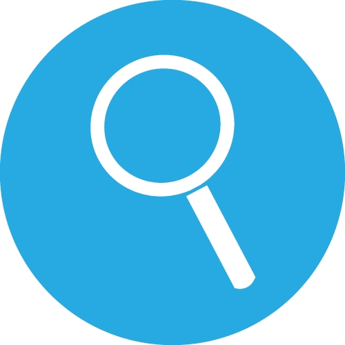 Search icon sign symbol design