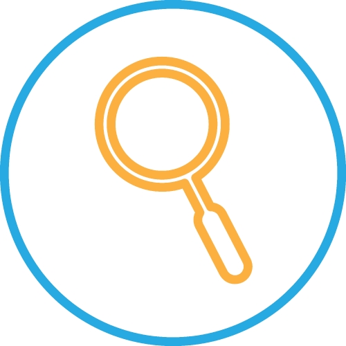 Search icon sign symbol design