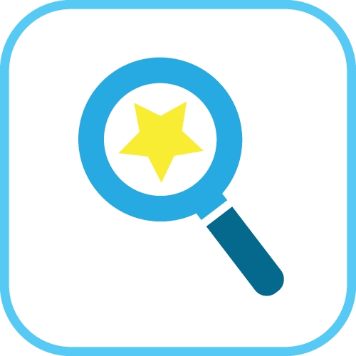 Search icon sign symbol design