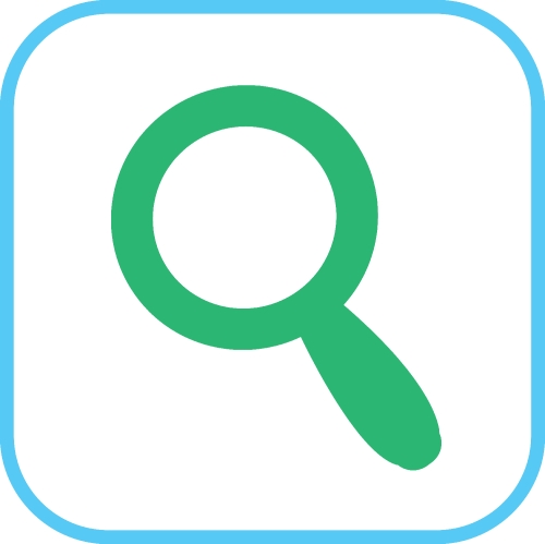 Search icon sign symbol design