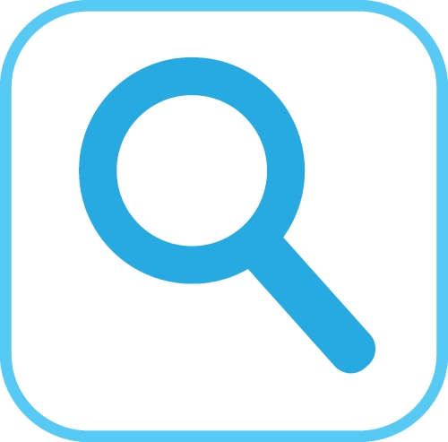 Search icon sign symbol design