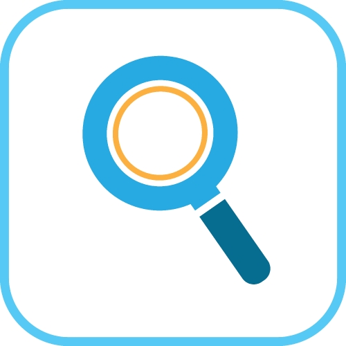 Search icon sign symbol design