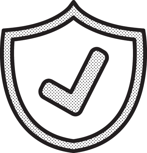 Security icon anti virus sign design