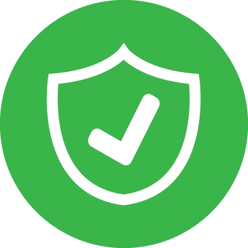 Security icon anti virus sign design