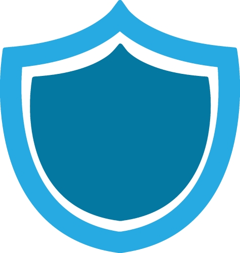 Security icon anti virus sign design