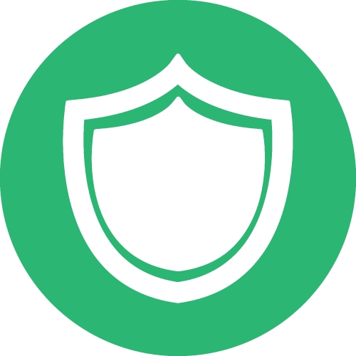 Security icon anti virus sign design