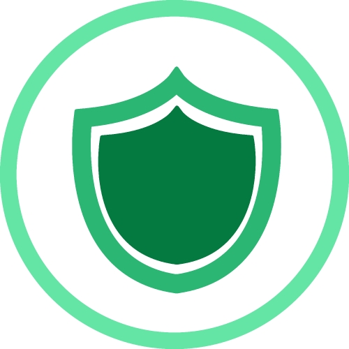 Security icon anti virus sign design