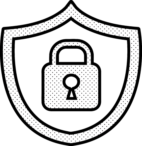 Security icon anti virus sign design