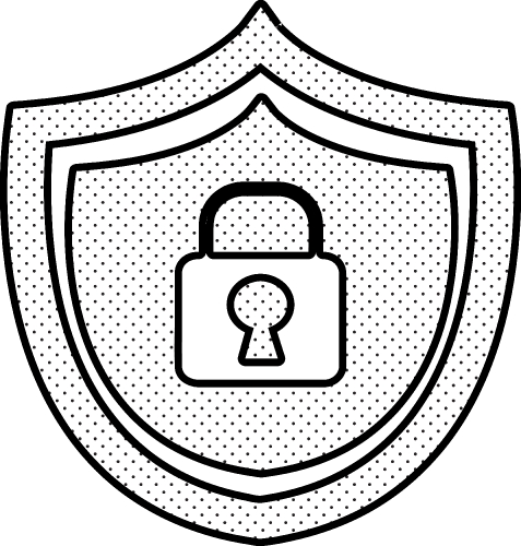 Security icon anti virus sign design