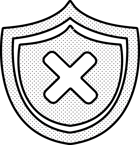 Security icon anti virus sign design