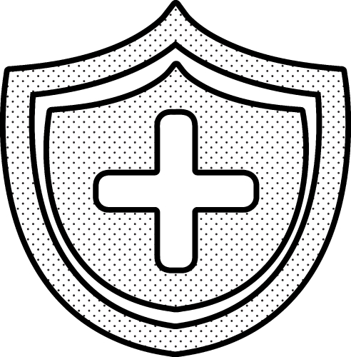 Security icon anti virus sign design