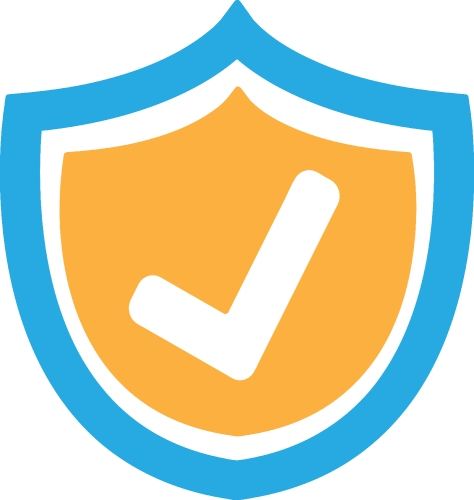 Security icon anti virus sign design