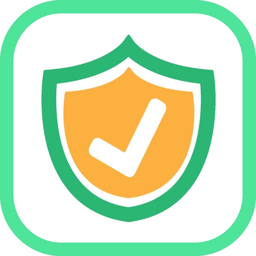 Security icon anti virus sign design