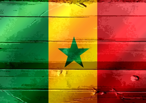 Senegal flag themes idea design