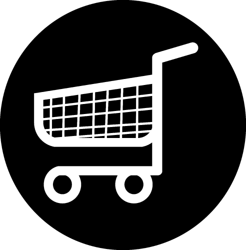 shopping cart trolley icon sign