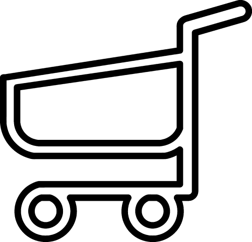 shopping cart trolley icon sign