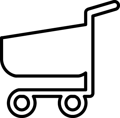 shopping cart trolley icon sign