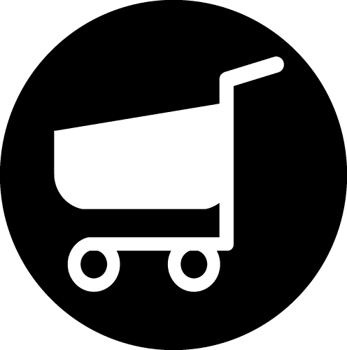 shopping cart trolley icon sign