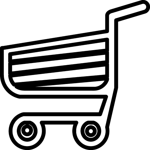 shopping cart trolley icon sign