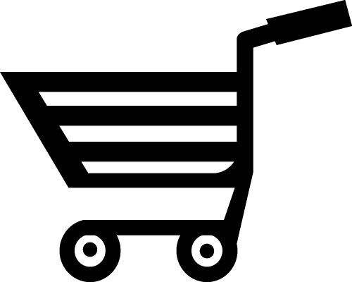 shopping cart trolley icon sign